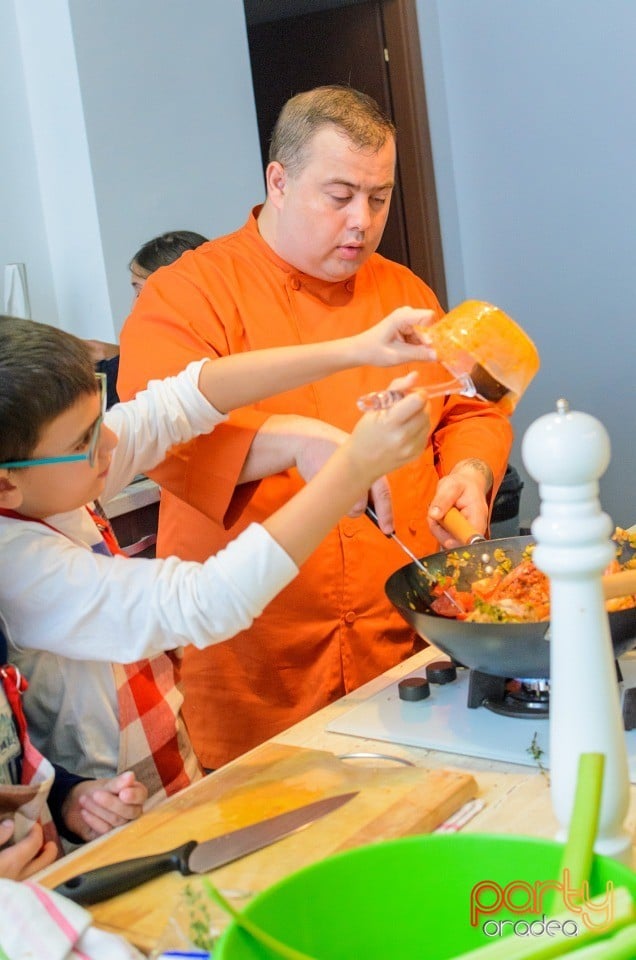 Curs de gătit pentru copii, Centrul de Artă Culinară Oradea