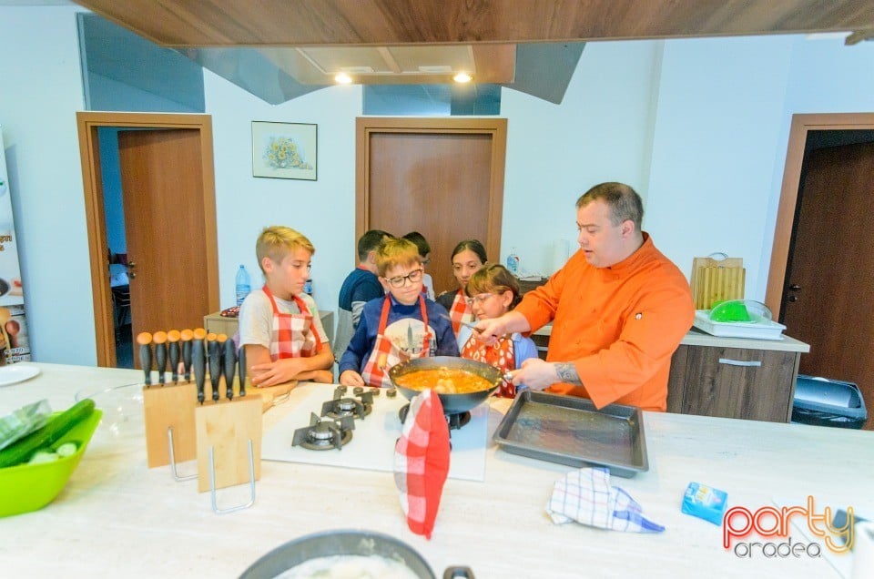 Curs de gătit pentru copii, Centrul de Artă Culinară Oradea