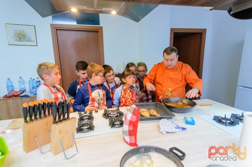 Curs de gătit pentru copii, Centrul de Artă Culinară Oradea