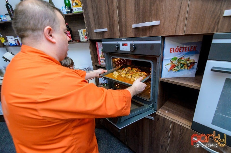 Curs de gătit pentru copii, Centrul de Artă Culinară Oradea