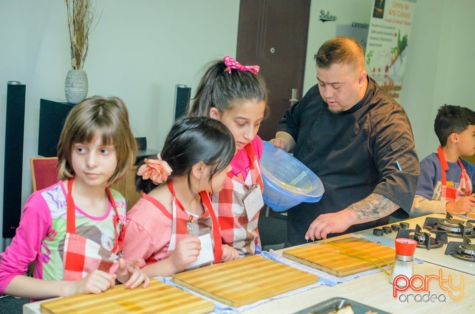 Curs de gătit pentru copii, Centrul de Artă Culinară Oradea