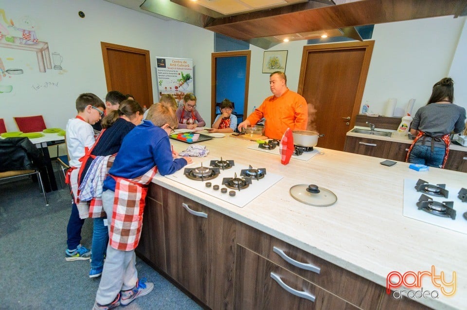 Curs de gătit pentru copii, Centrul de Artă Culinară Oradea