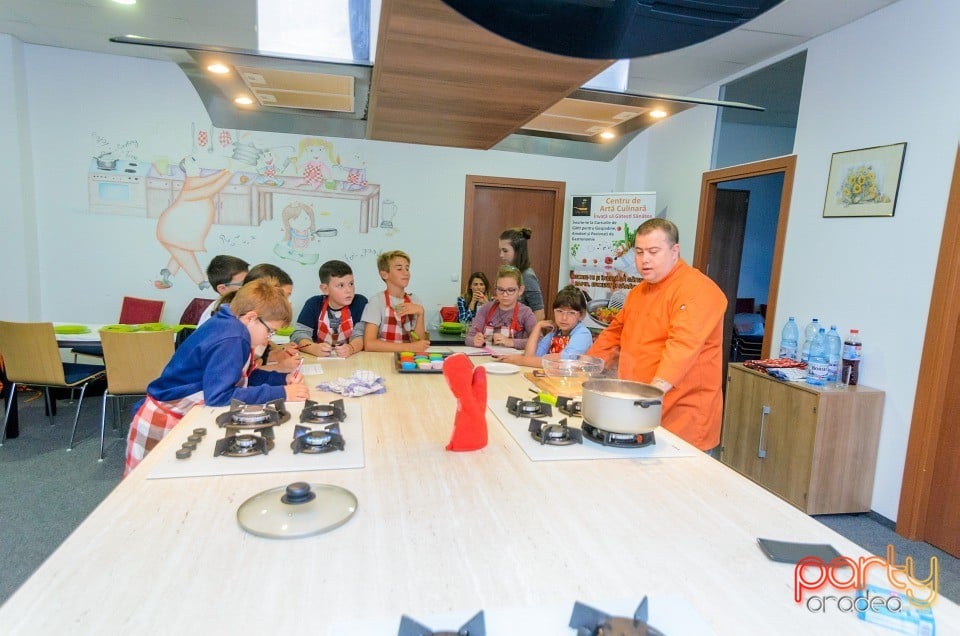 Curs de gătit pentru copii, Centrul de Artă Culinară Oradea