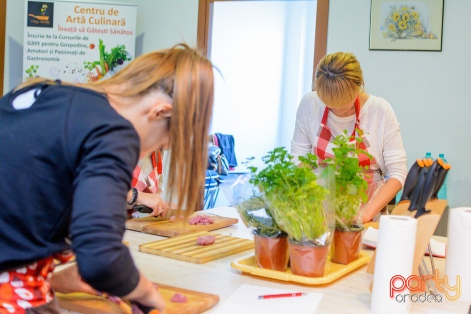 Curs de gătit, Centrul de Artă Culinară Oradea