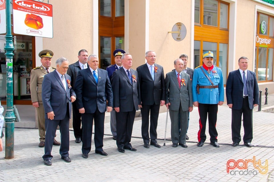 Defilare militară pe corso, Oradea