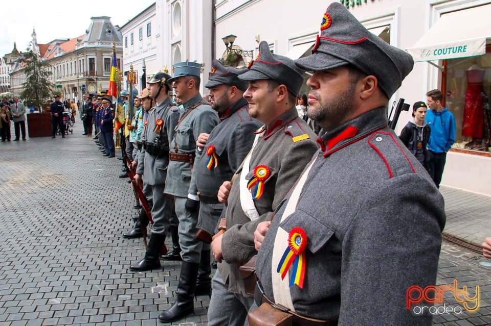 Defilare militară pe corso, Oradea