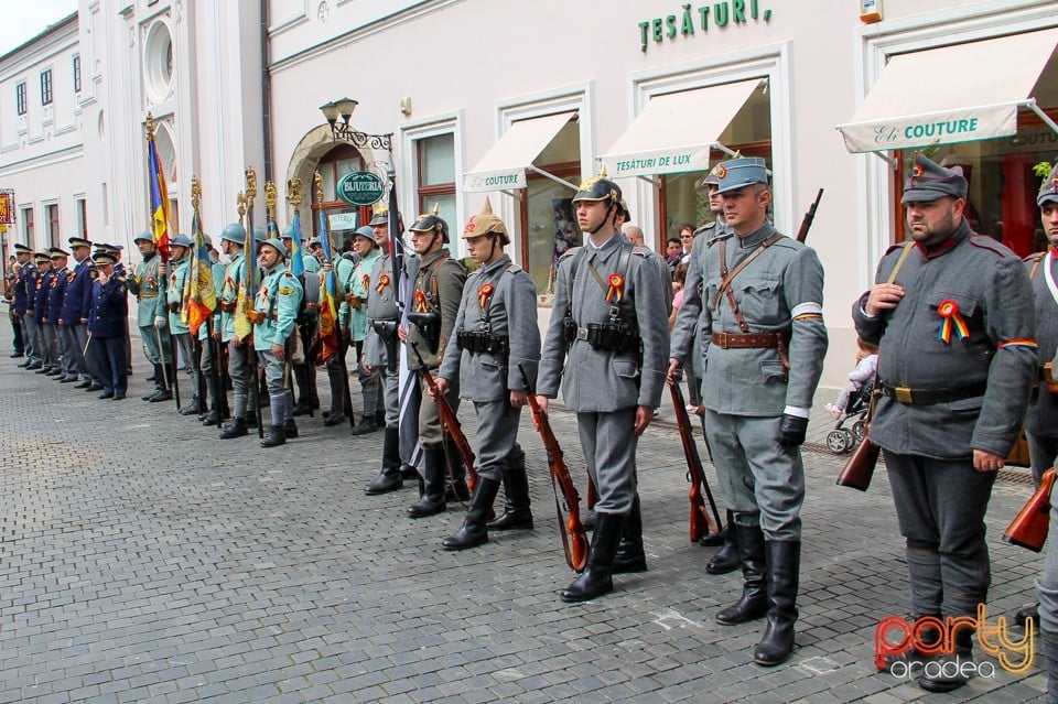 Defilare militară pe corso, Oradea