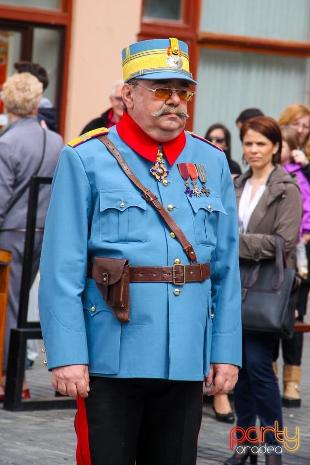 Defilare militară pe corso, Oradea