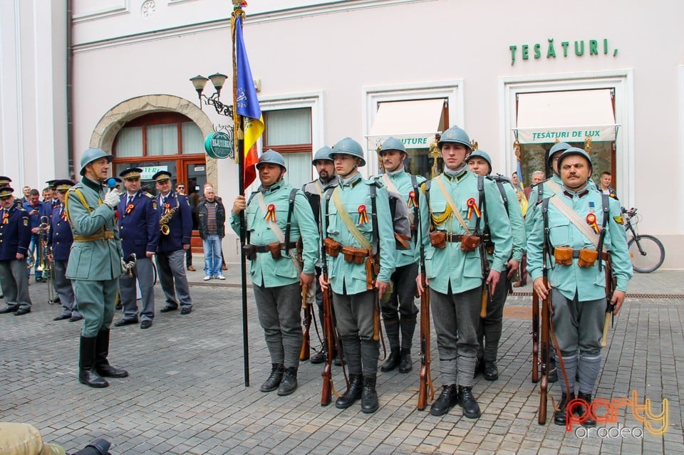 Defilare militară pe corso, Oradea