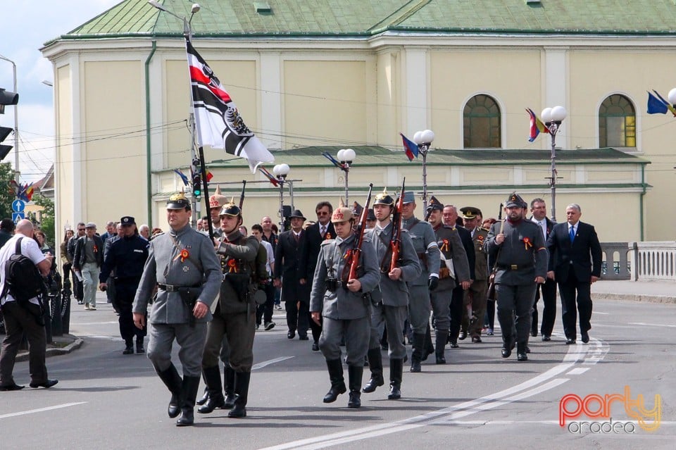 Defilare militară pe corso, Oradea