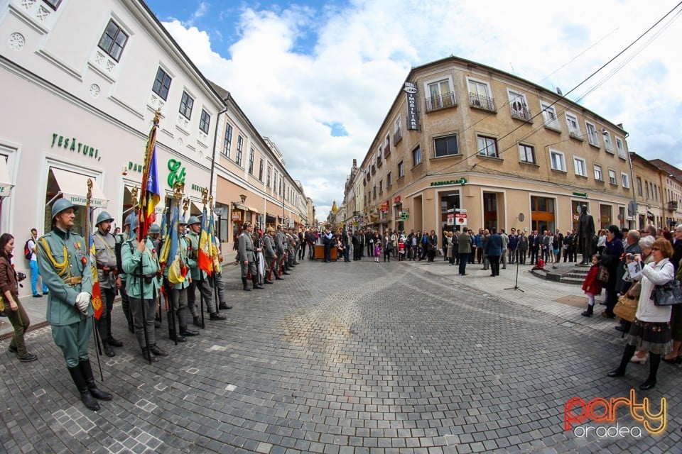 Defilare militară pe corso, Oradea