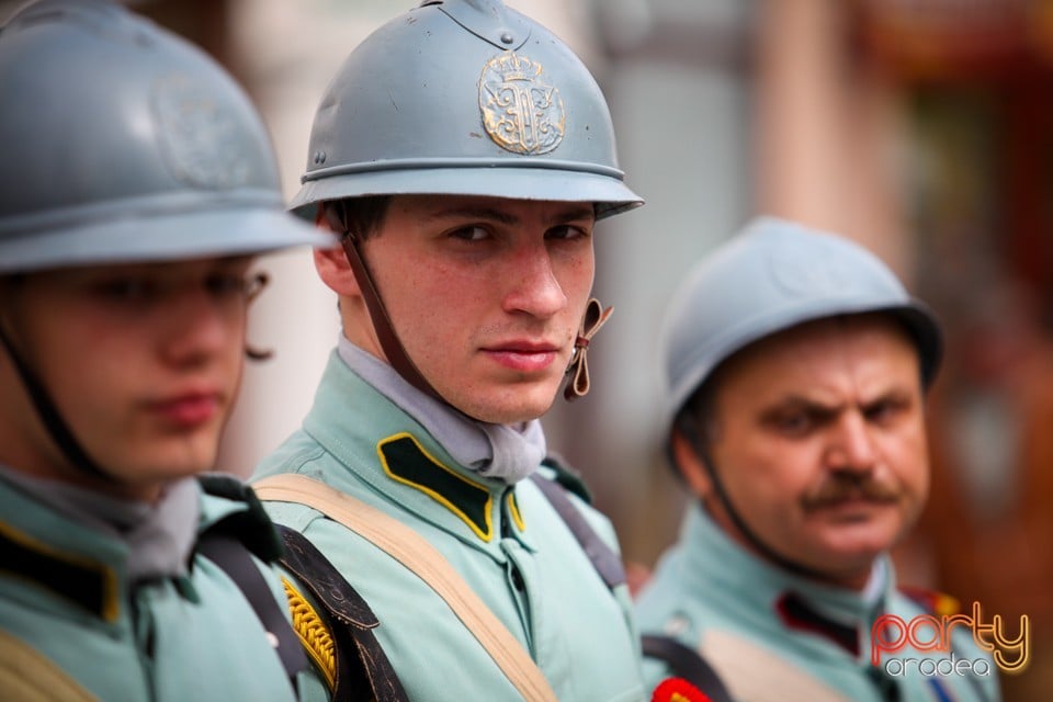 Defilare militară pe corso, Oradea