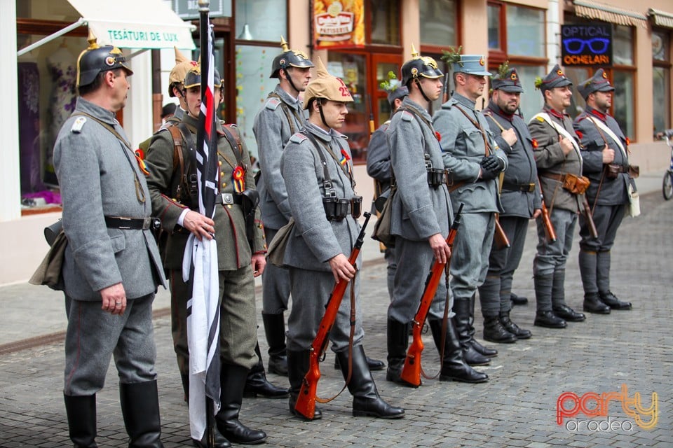 Defilare militară pe corso, Oradea