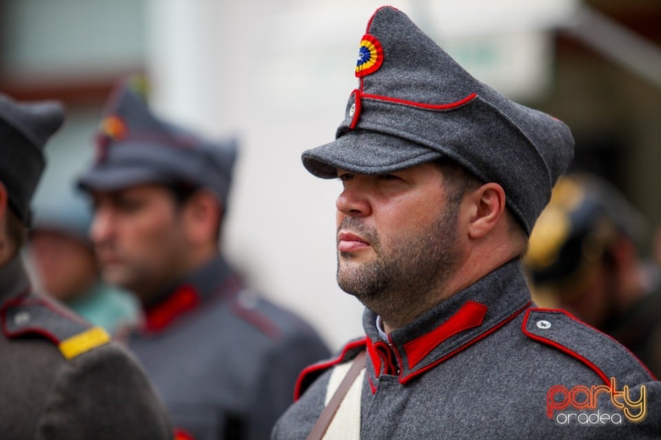 Defilare militară pe corso, Oradea