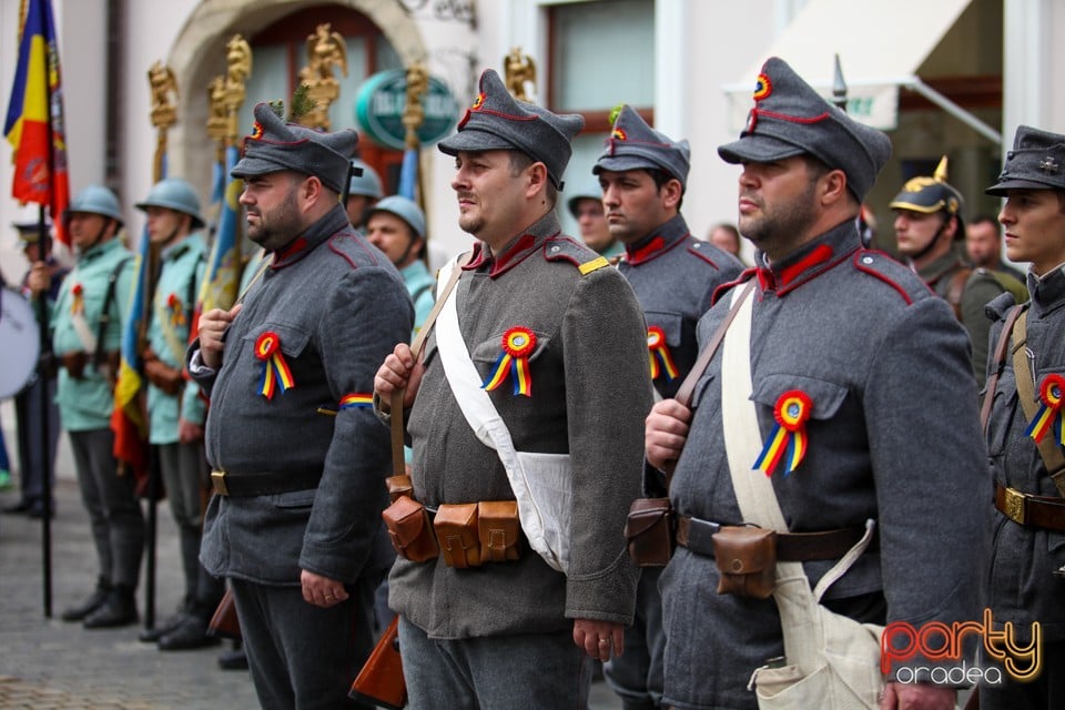 Defilare militară pe corso, Oradea