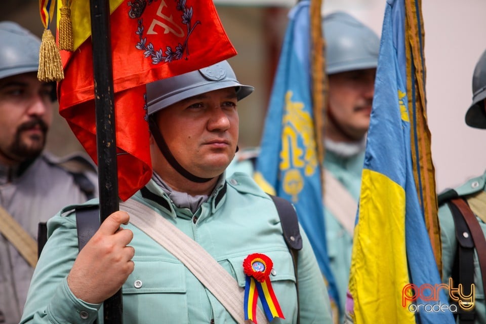 Defilare militară pe corso, Oradea