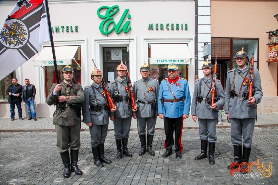 Defilare militară pe corso, Oradea