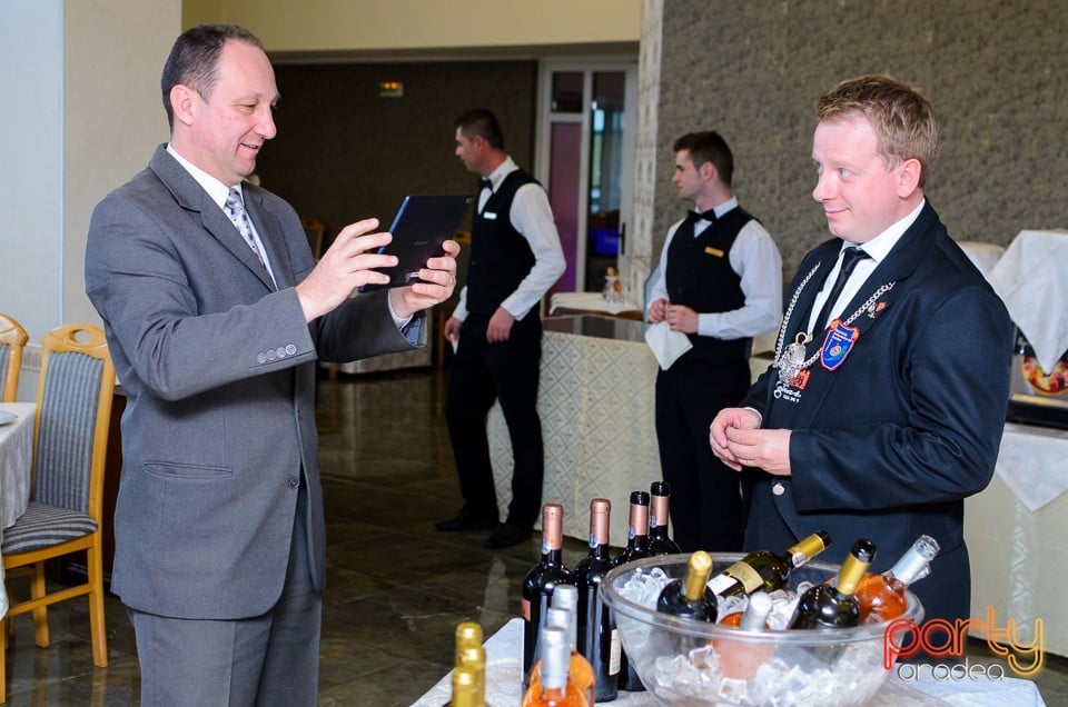 Degustare de vinuri, Hotel Termal