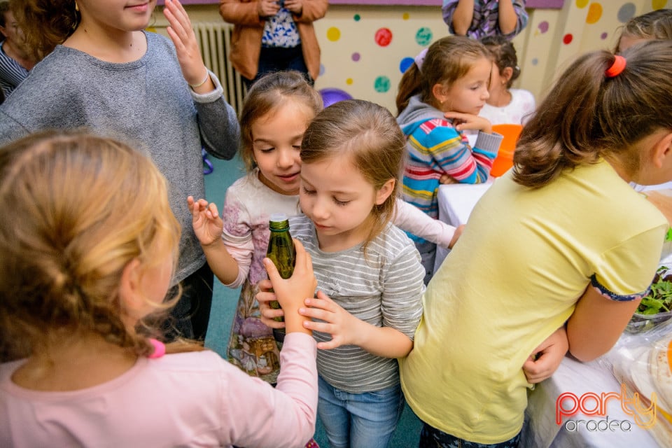 Demonstraţie de artă culinară cu Master Chef, Şcoala de prinţi şi prinţese „Gift of Beauty”