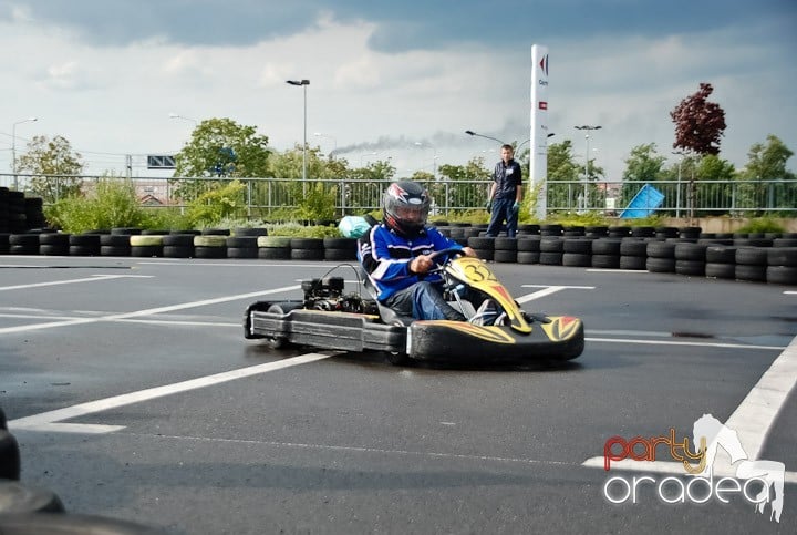 Demonstraţie de viteză la Karting, Era Shopping Park