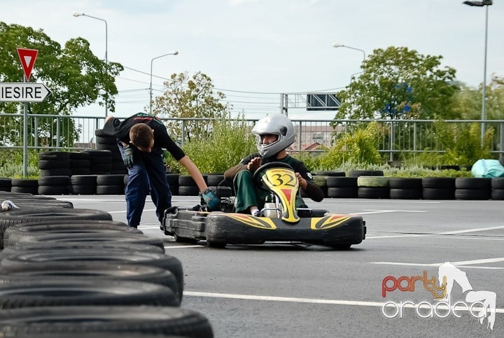 Demonstraţie de viteză la Karting, Era Shopping Park