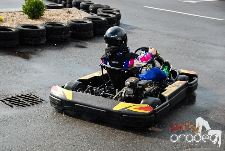 Demonstraţie de viteză la Karting, Era Shopping Park