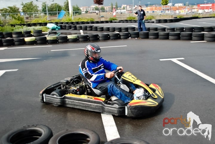 Demonstraţie de viteză la Karting, Era Shopping Park