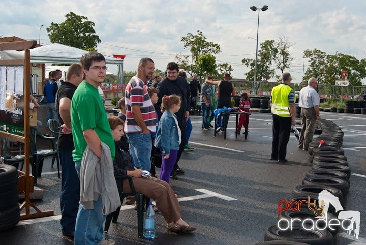 Demonstraţie de viteză la Karting, Era Shopping Park