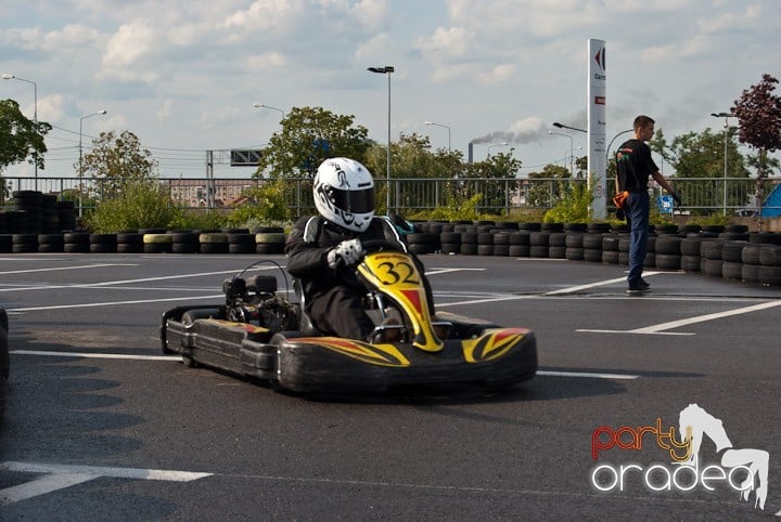 Demonstraţie de viteză la Karting, Era Shopping Park