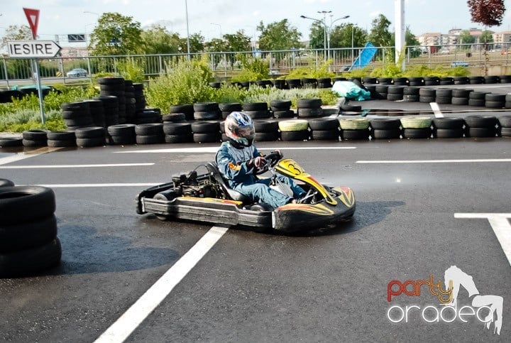 Demonstraţie de viteză la Karting, Era Shopping Park