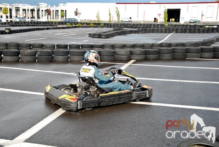 Demonstraţie de viteză la Karting, Era Shopping Park