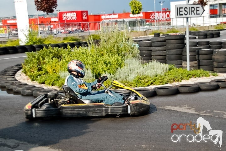 Demonstraţie de viteză la Karting, Era Shopping Park