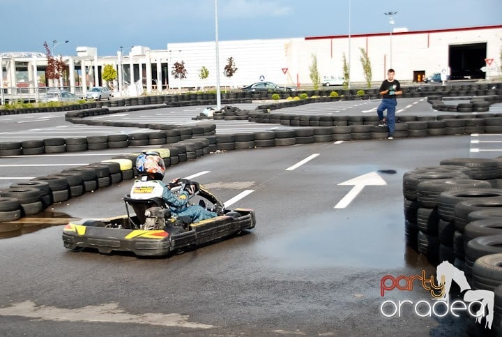 Demonstraţie de viteză la Karting, Era Shopping Park