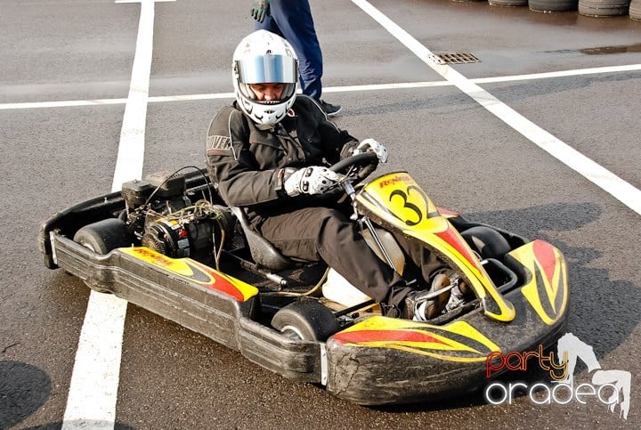 Demonstraţie de viteză la Karting, Era Shopping Park