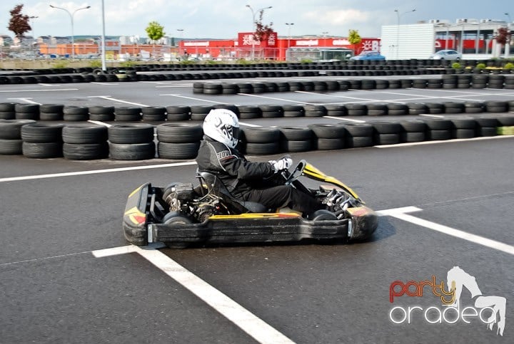 Demonstraţie de viteză la Karting, Era Shopping Park