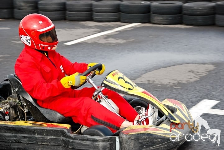 Demonstraţie de viteză la Karting, Era Shopping Park