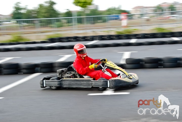 Demonstraţie de viteză la Karting, Era Shopping Park