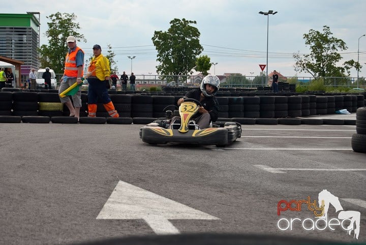 Demonstraţie de viteză la Karting, Era Shopping Park