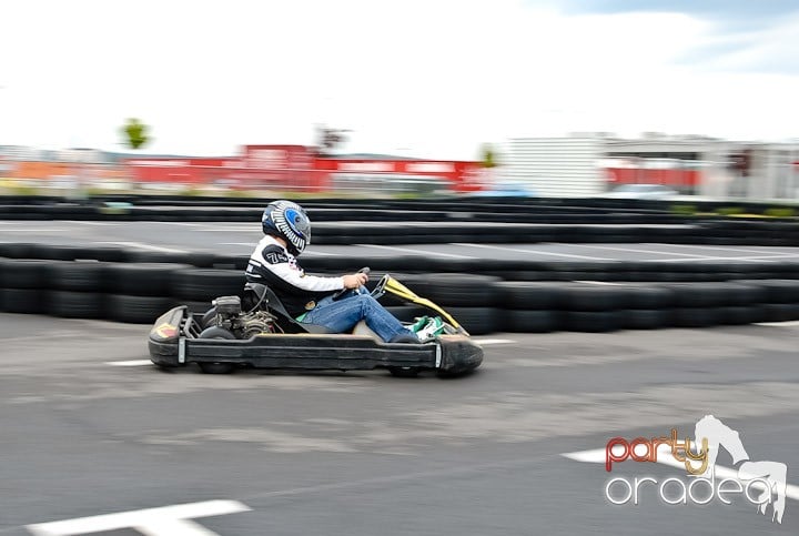 Demonstraţie de viteză la Karting, Era Shopping Park