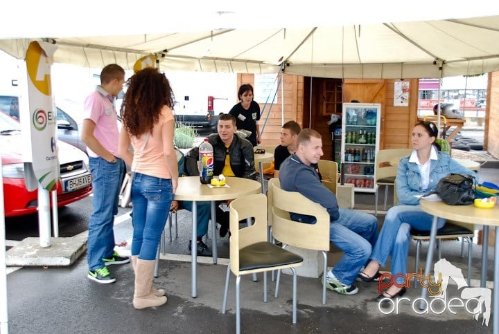 Demonstraţie de viteză la Karting, Era Shopping Park