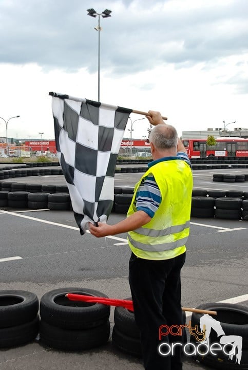 Demonstraţie de viteză la Karting, Era Shopping Park