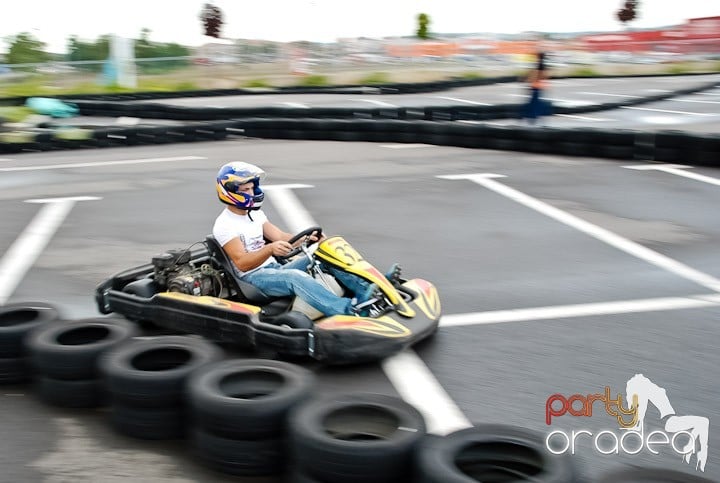 Demonstraţie de viteză la Karting, Era Shopping Park