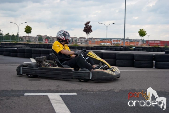 Demonstraţie de viteză la Karting, Era Shopping Park