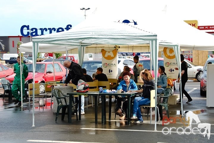 Demonstraţie de viteză la Karting, Era Shopping Park