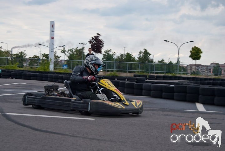 Demonstraţie de viteză la Karting, Era Shopping Park