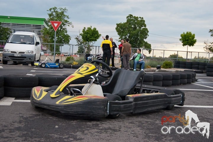 Demonstraţie de viteză la Karting, Era Shopping Park