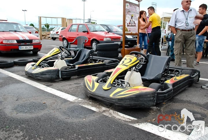 Demonstraţie de viteză la Karting, Era Shopping Park