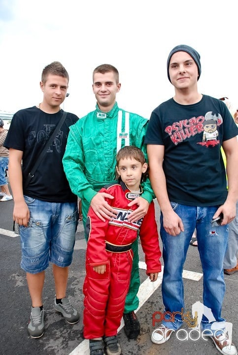 Demonstraţie de viteză la Karting, Era Shopping Park