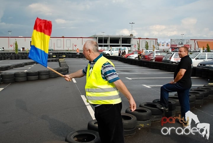 Demonstraţie de viteză la Karting, Era Shopping Park