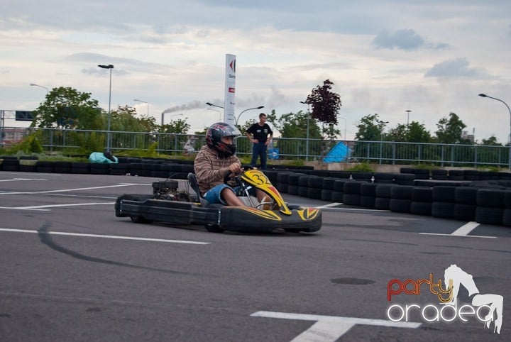 Demonstraţie de viteză la Karting, Era Shopping Park